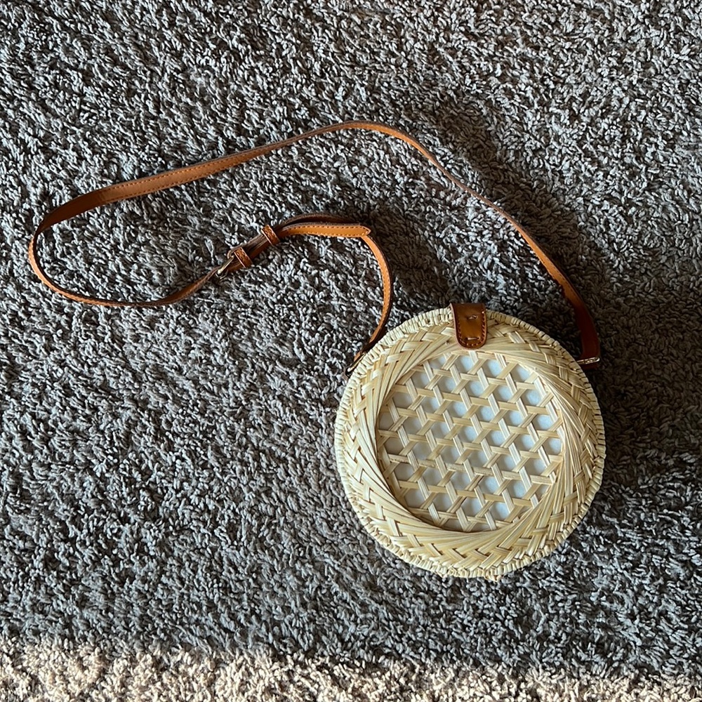 Straw bag